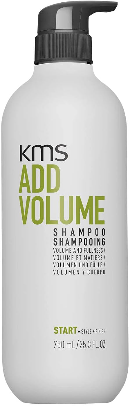 KMS AddVolume Shampoo 750ml for Fine Hair START. Style TRIfinity Technology