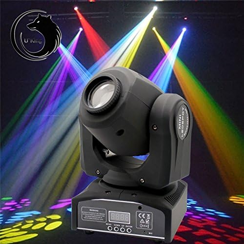 New U`King 30W Voice-actived LED RGB Stage Light DMX512 Disco DJ KTV Bar Effect Xmas Lamp AC110-240V