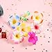 Mudder 24 Pieces Hawaiian Plumeria Flower Hair Foam Hawaii Hair Clips (2.75 Inch)