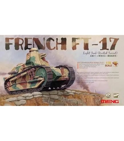 Amazon.com: Meng German Krupp A7V Tank Model Kit : Arts, Crafts