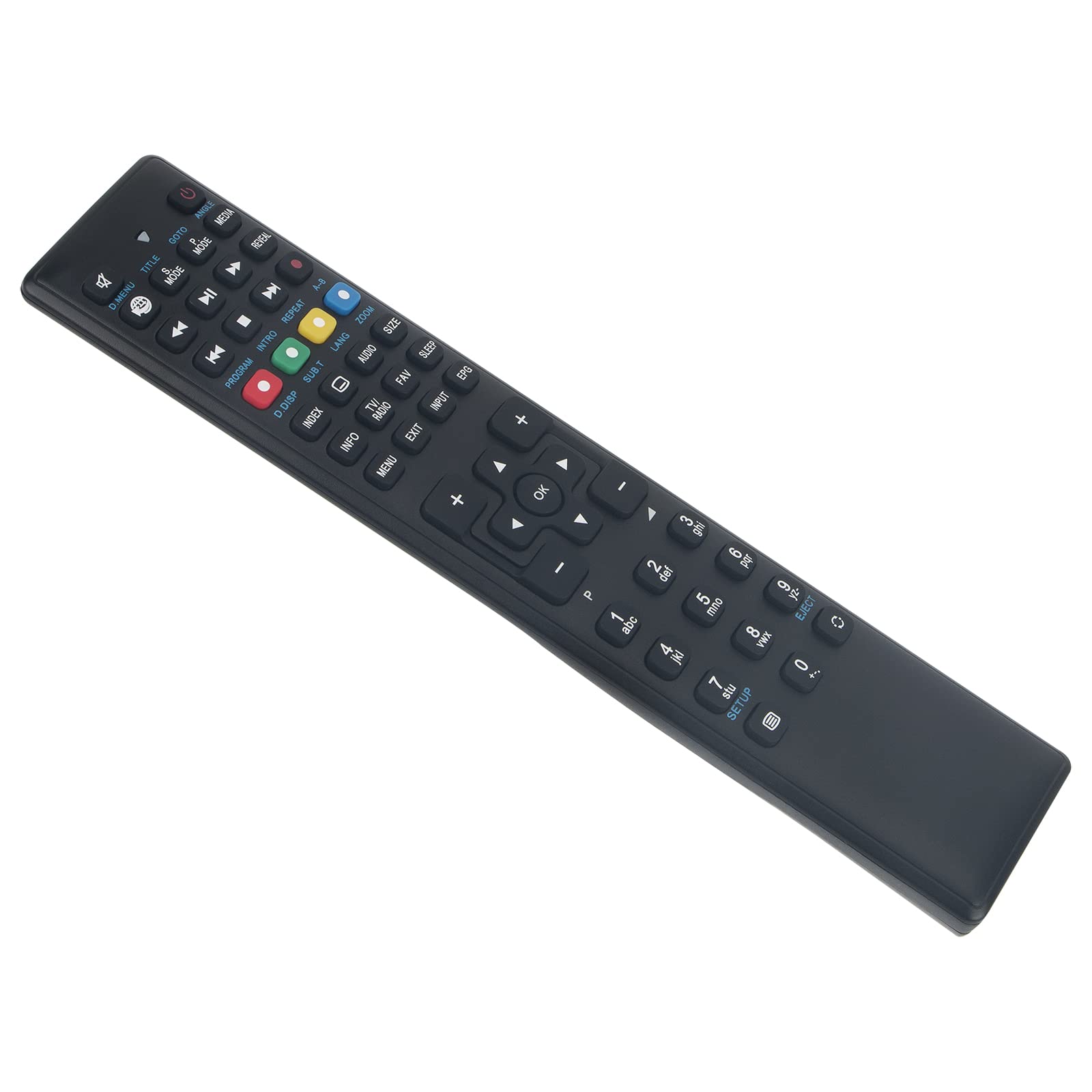 VINABTY RC1255 Replacement Remote Control RC1255 TV Remote Control Replaced for MEDION 40051215 / RC1255 TV Remote Control