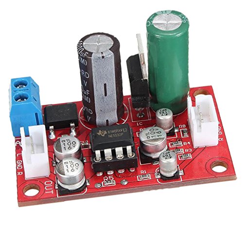 DIY NE5532 Dynamic Microphone Stereo Amplifier Board + Signal Shielding