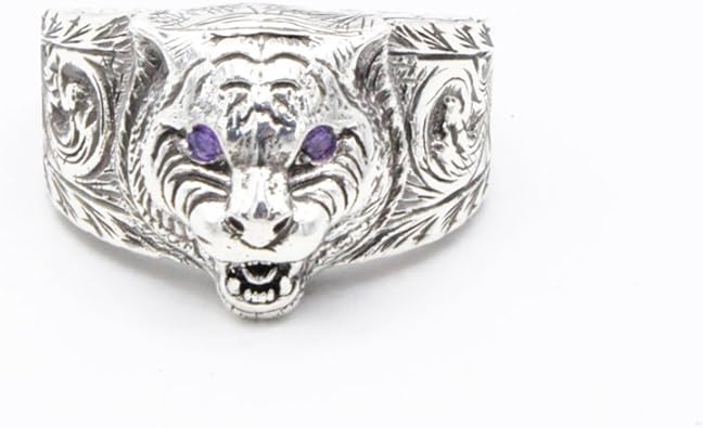 gucci garden feline head ring