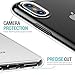 TOZO for iPhone X Case Crystal Clear Soft TPU Gel Skin Transparent Flexible Premium Cover Wireless Charger Compatible for iPhone 10 / X