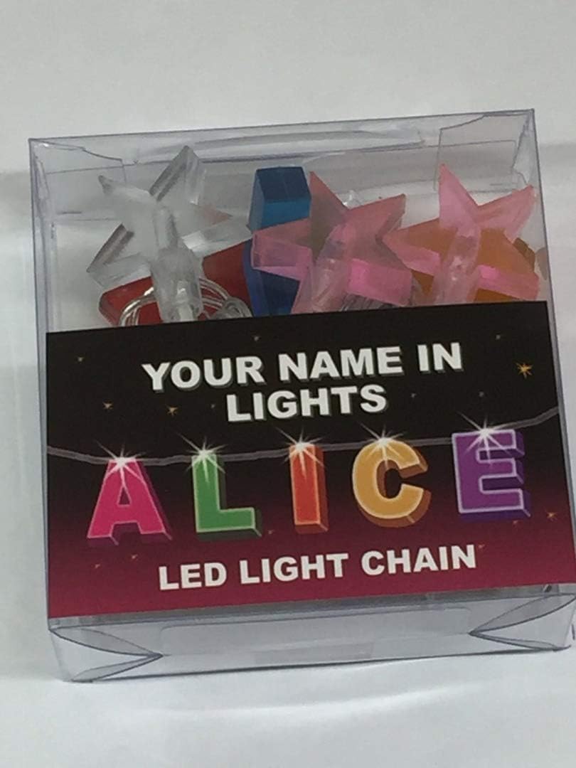 Your Name In Lights- Alice
