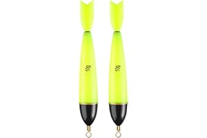 2Pcs Light Stick for Fishing Lighted Bobbers Glow Night Lighting Float Light Floating Buoys Float Glow Bobbers Fishing Float