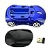 YL-VV@ Fashion cool Ferrari wireless mouse Computer Mice fashion super car shaped game mice 2.4Ghz optical mouse for pc laptop computer (Blue)