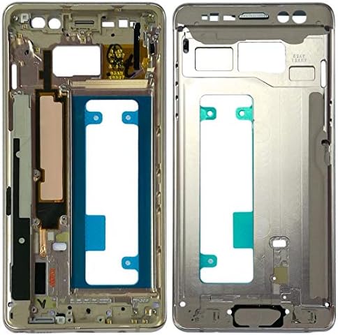 Ranjinspare Brand Quality Electronics Middle Frame Bezel Plate for Galaxy Note FE, N935, N935F/DS, N935S, N935K, N935L(Black) (Color : Blue)