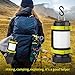 CCJK Camping Lantern - Rechargeable LED Camping Lantern IPX4 Waterproof 600lm Flashlights with 4 Light Modes,4000mAh Emergency Power Bank for Hurricane Emergency,Hiking,Home and More