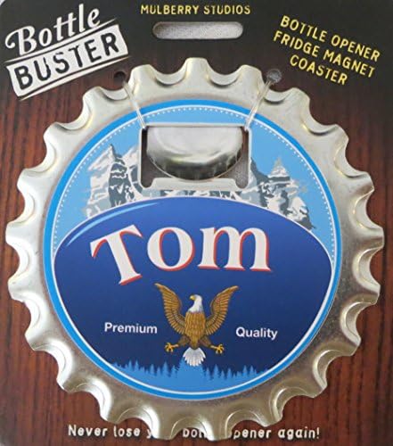 Mulberry Studio Bottle Opener Fridge Magnet Coaster All in One - Tom