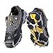 OuterStar Traction Cleats Ice Snow Grips Anti Slip Stainless Steel Spikes Crampons for Footwear M/L