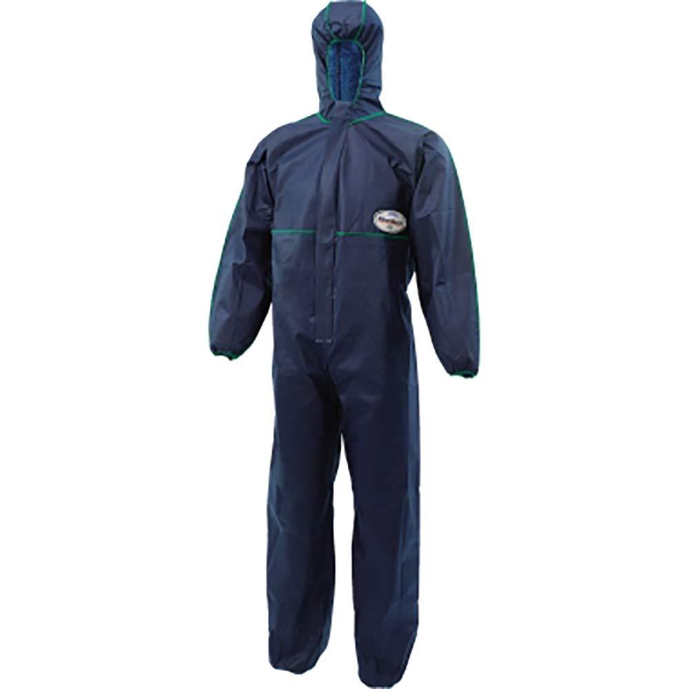 Kimberly Clark 95670 Kleenguard A10 Overall For Dirt And Coarse Dust With Hood, Blue, XX-Large