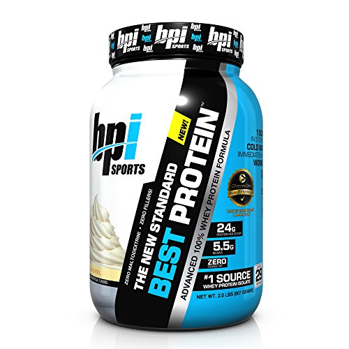 BPI Sports Best Protein Whey Formula, Vanilla Swirl, 2 Pound