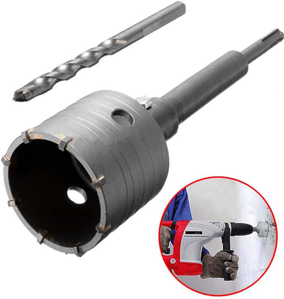 Phego Hollow Core Bit Set 68mm with SDS Plus Adapter Hole Saw Drill Bit