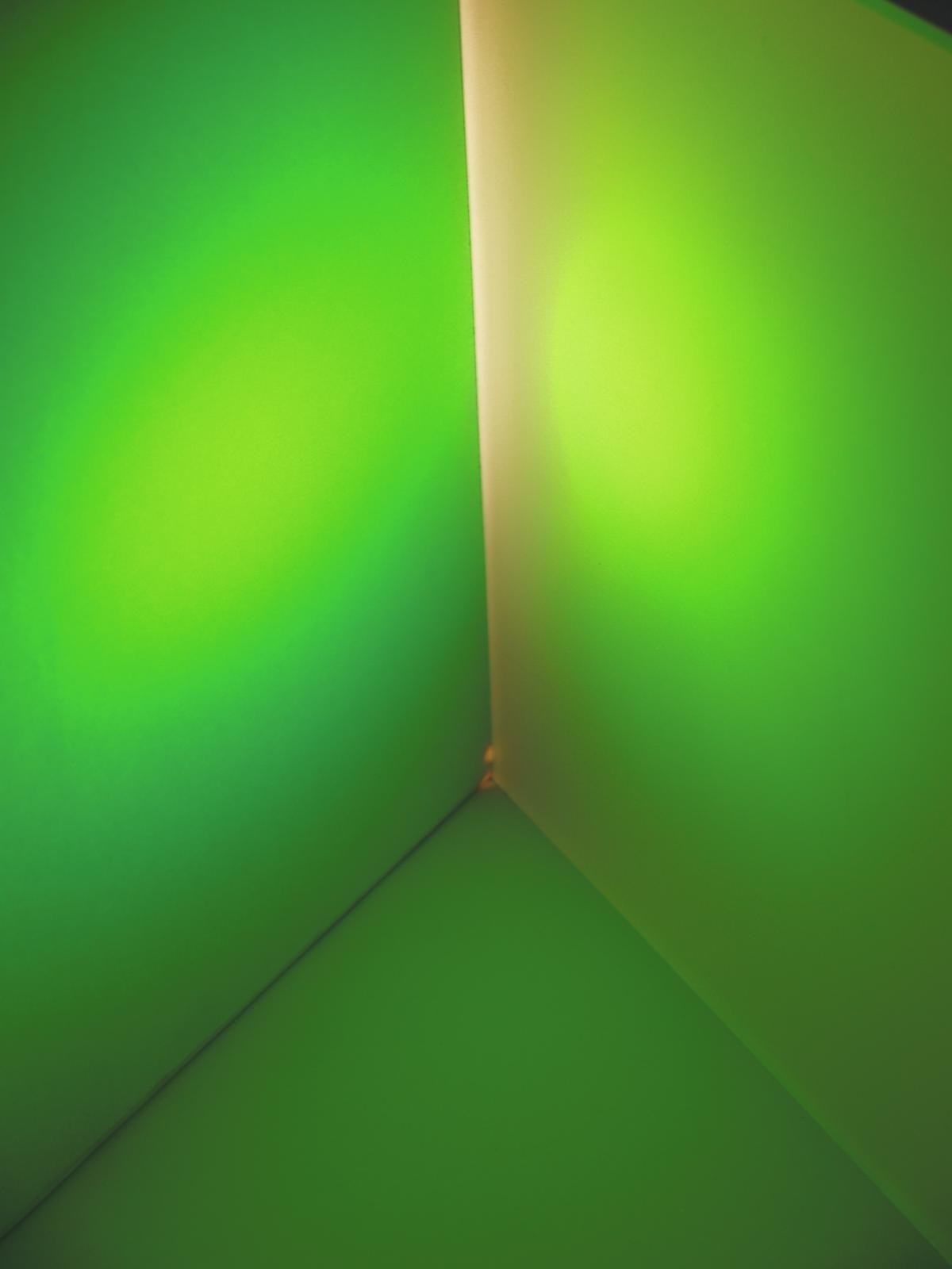 Dichro filter, green, frosted 165x132mm