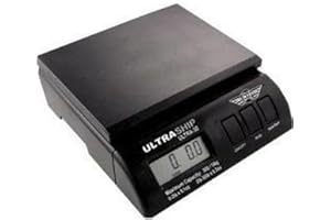 My Weigh UltraShip 35 Lb Electronic Scale,Black; Blue