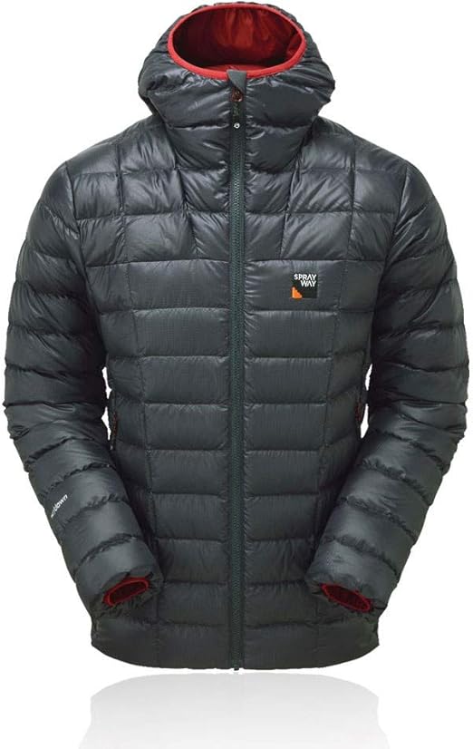 Sprayway Mylas Baffle Down Jacket XX Large Grey Amazon.co.uk Clothing
