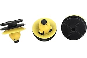 TVLGLKECET 20Pcs Side Skirts Sill Mouldings & Rocker Cover Plastic Trim Clips Fit for Volvo S60 V60 V40 30624192 Auto Fastene