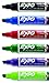 EXPO Dry Erase Markers with Ink Indicator, Chisel Tip, Assorted Colors, 6 Pack