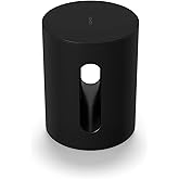 Sonos Sub Mini - Black - Compact Wireless Subwoofer