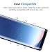 Galaxy Note 8 Screen Protector, LEDitBe[2-Pack][Case Friendly][Anti Scratch][Anti-Bubble]3D cured Premium Tempered Glass Screen Protector for Samsung Galaxy Note 8[black]