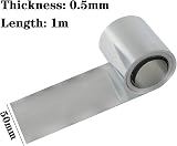 LEISHENT Zinc Foil Sheet Plate Metal Zn 0.5X50X1000mm High Purity view 2