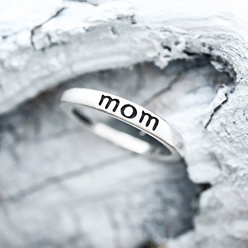 Barogirl Mom Ring for mommy Mother's Day Gift YR901 (8) - Thumbnail 3