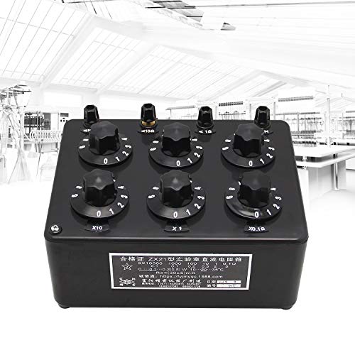 NEWTRY ZX21 Decade Resistance Box Adjustable Lab Rotary Resistor