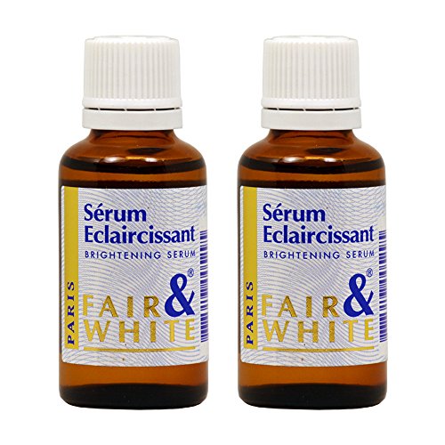 Fair & White Serum Eclaircissant Brightening Serum 1oz/30ml (2 Pack)