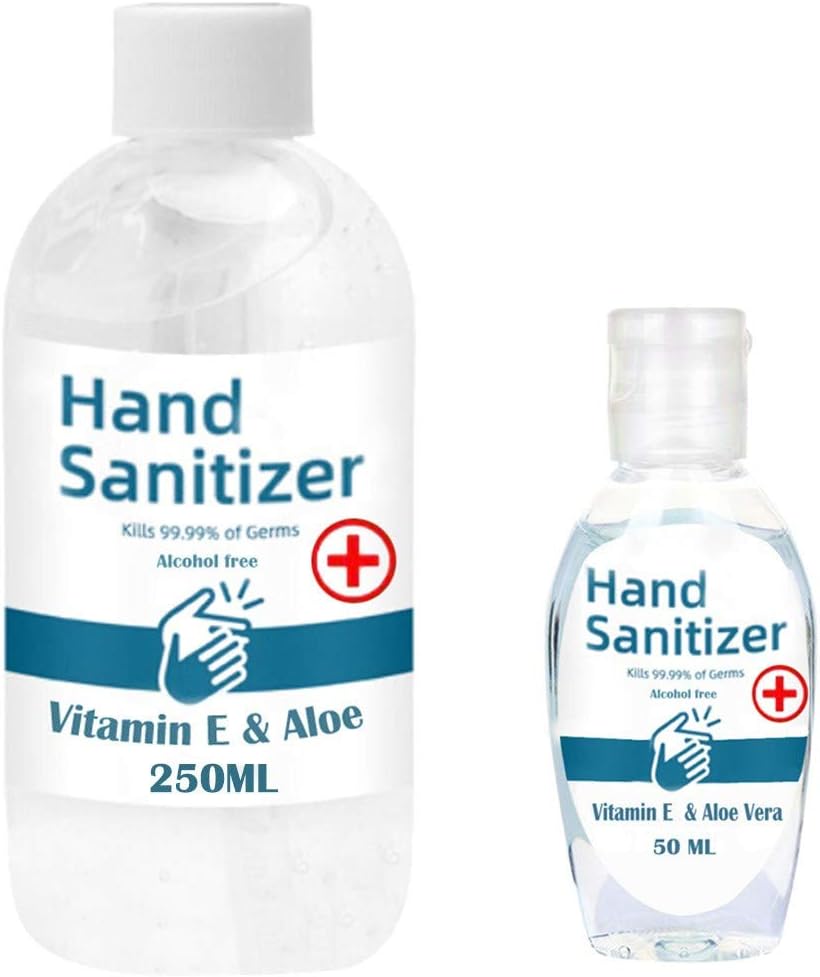 Moilant Advanced Hand Soap Travel Portable Mini Hand Soap Gel Speed Dry Hand Wash, 250+50ML Disposable Hand Wash Gel White