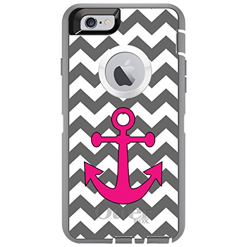 CUSTOM Grey / White OtterBox Defender Series Case for Apple iPhone 6 PLUS - 5.5
