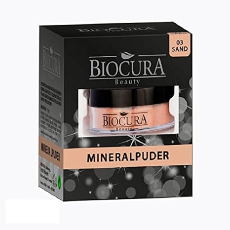 BIOCURA ® Beauty Mineralpuder Premium Kabuki- 03 SAND 12 g