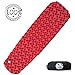 ZOELLY Ultralight Sleeping Pad, Camp Sleep Pad – Durable, Inflatable Sleeping Pad - High Grade Pongee – Compact & Lightweight - Perfect Sleeping Pad for Camping, Backpacking, Travel or Relaxing