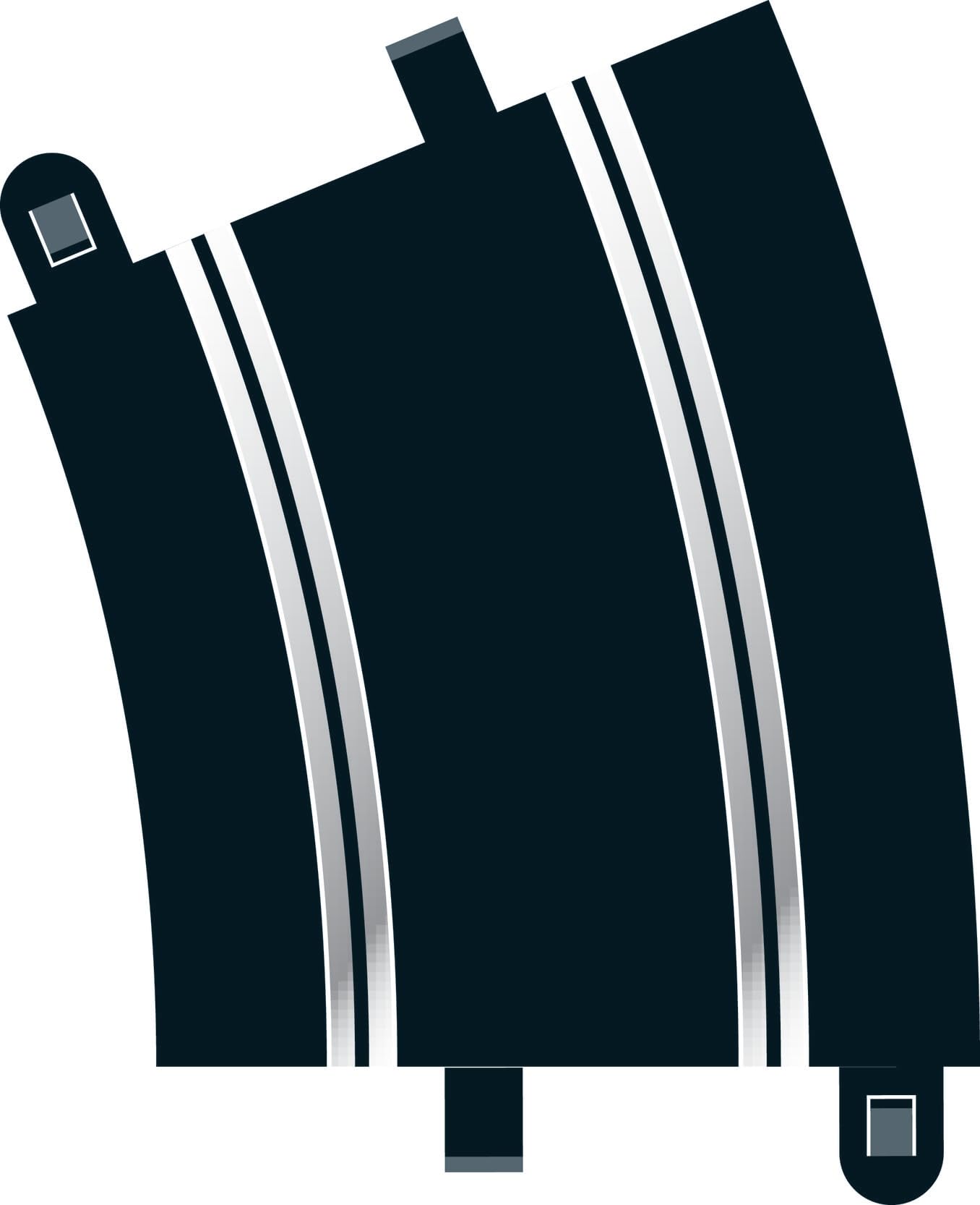 Photo 1 of Scalextric C8204 Track Radius - 22.5 Degrees Curve