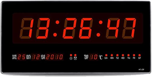 Myledi Rectangular Reloj Digital Pared Reloj Grande De La Pared