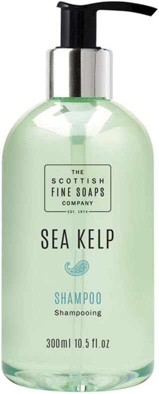 Scottish Fine Soaps Sea Kelp Shampoo 300ml for Dry Thinning Hair & Dandruff