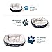 Animals Favorite Dog Bed. Comfortable Round Pet Bed, 22x22-inches