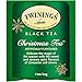Twinings Christmas Black Tea Individually Wrapped Bags, 20 Count (Pack of 6), Aromatic Cinnamon & Clove, Caffeinated, Enjoy Hot or Iced, 120 Teabags
