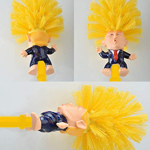 Bioexcel Donald Trump Toilet Brush Bowl With Holder
