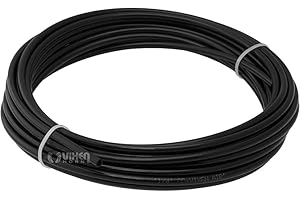 Vixen Horns 1/4" OD Nylon Plastic Hose Up to 225PSI 35 Feet for Train/Air Horn Systems and Other Suspension Applications VXA7143