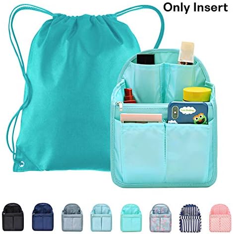Backpack Insert Organizer Small, Pulama Sackpack Organizer For Nike,Under Armour,Sky blue