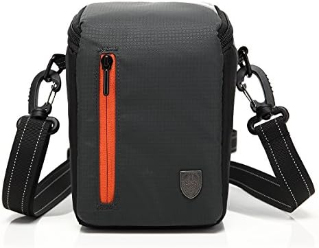 Camera Case Compact System Camera Bag KB05A Carrying Case for Compatible with OLYMPUS Pentax Fuji Canon Nikon and Other DSLRs and Photographic Equipment - Black