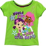 Nick Jr Bubble Guppies Girls Short Sleeve Tee (Toddler)