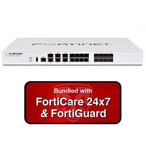 Fortinet FortiGate-100EF / FG-100EF Next Gen Firewall Security Appliance 1 Year 24x7 Forticare FortiGuard UTM Bundle