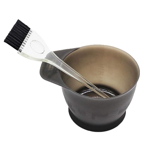 Hair Dye Color Brush and Bowl Set Hair Color Brush Mixing