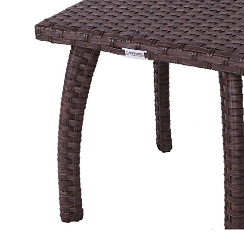 image for Diensday Patio Outdoor Furniture|5-Piece Lounge Chair&Ottoman Sectiona