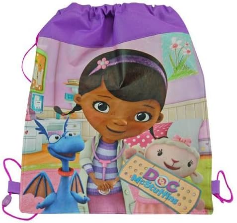 12-Pack Doc McStuffins Non-Woven Sling Bags