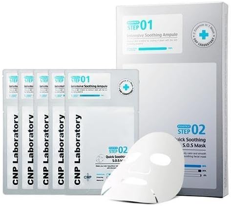CNP Quick Soothing SOS Mask (5 Sheets) [Korean Import]