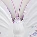 Bits and Pieces - Enameled Metal Purple Butterfly Wall Decor -Wall Décor - Wonderful Dimensional Details