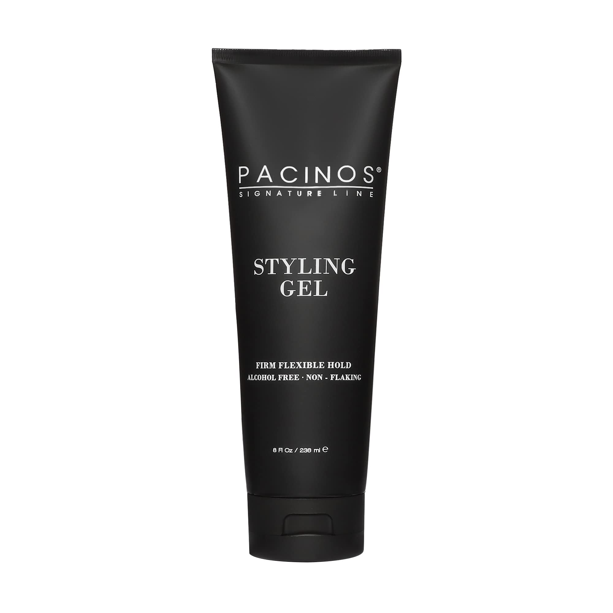 Pacinos Original Styling Gel, Medium Shine All Day Hold for All Hair Types, Conditions and Moisturizes Hair while Adding Volume and Texture, No Dry Flakes or Residue, 8 oz